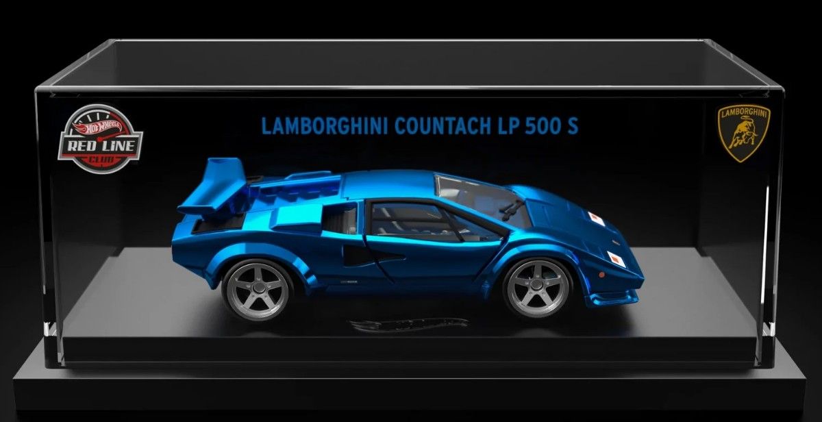 ホットウィール RLC Exclusive 82 LAMBORGHINI COUNTACH LP 500 S カウンタック ブルー