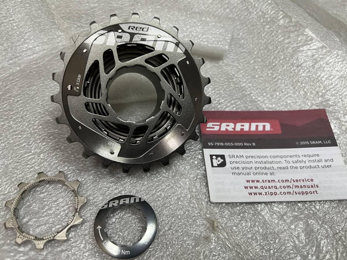 爆買い！ 新品 SRAM スプロケット 速 10S 11-23T XG-1090 RED スラム