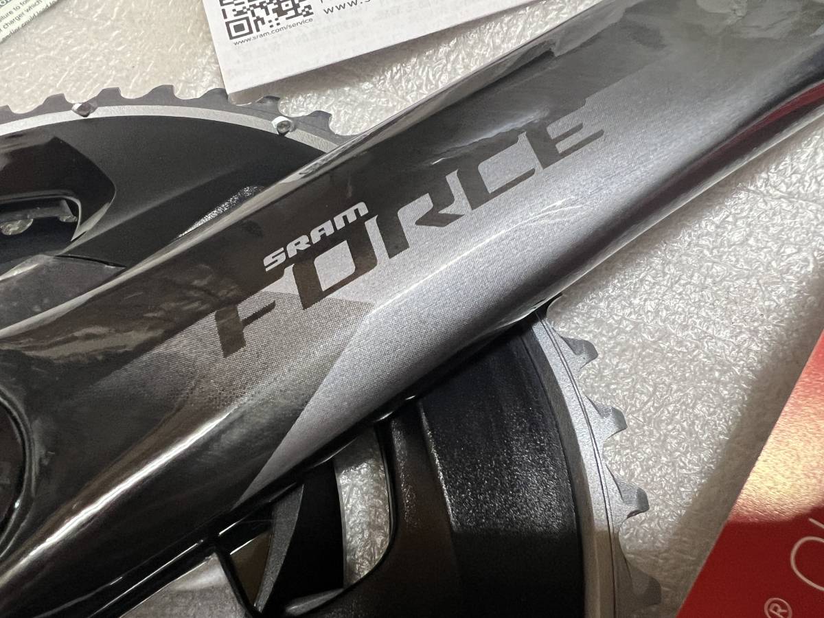 ヤフオク! - 新品 SRAM FORCE AXS 12速 DUB 48/35 165mm パワ...