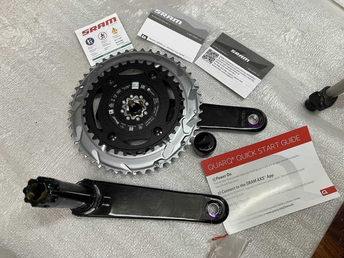 新品 SRAM FORCE AXS 12速 DUB 48 35 170mm パワーメーター付チェーン