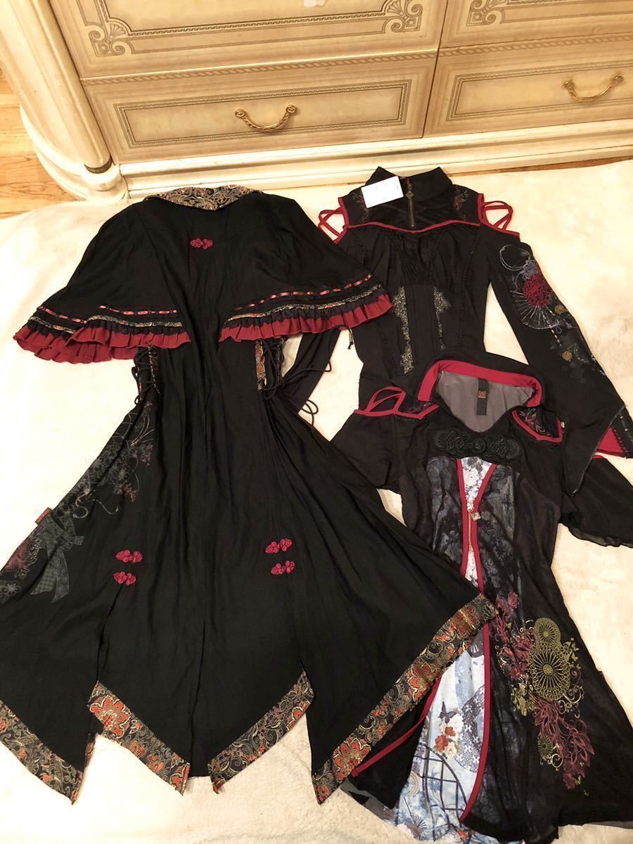 OZZ ON ONESTE croceオッズオン希少レアケープ型着物ロング OZZ ON ONESTE croceオッズオン希少レアケープ型着物ロング