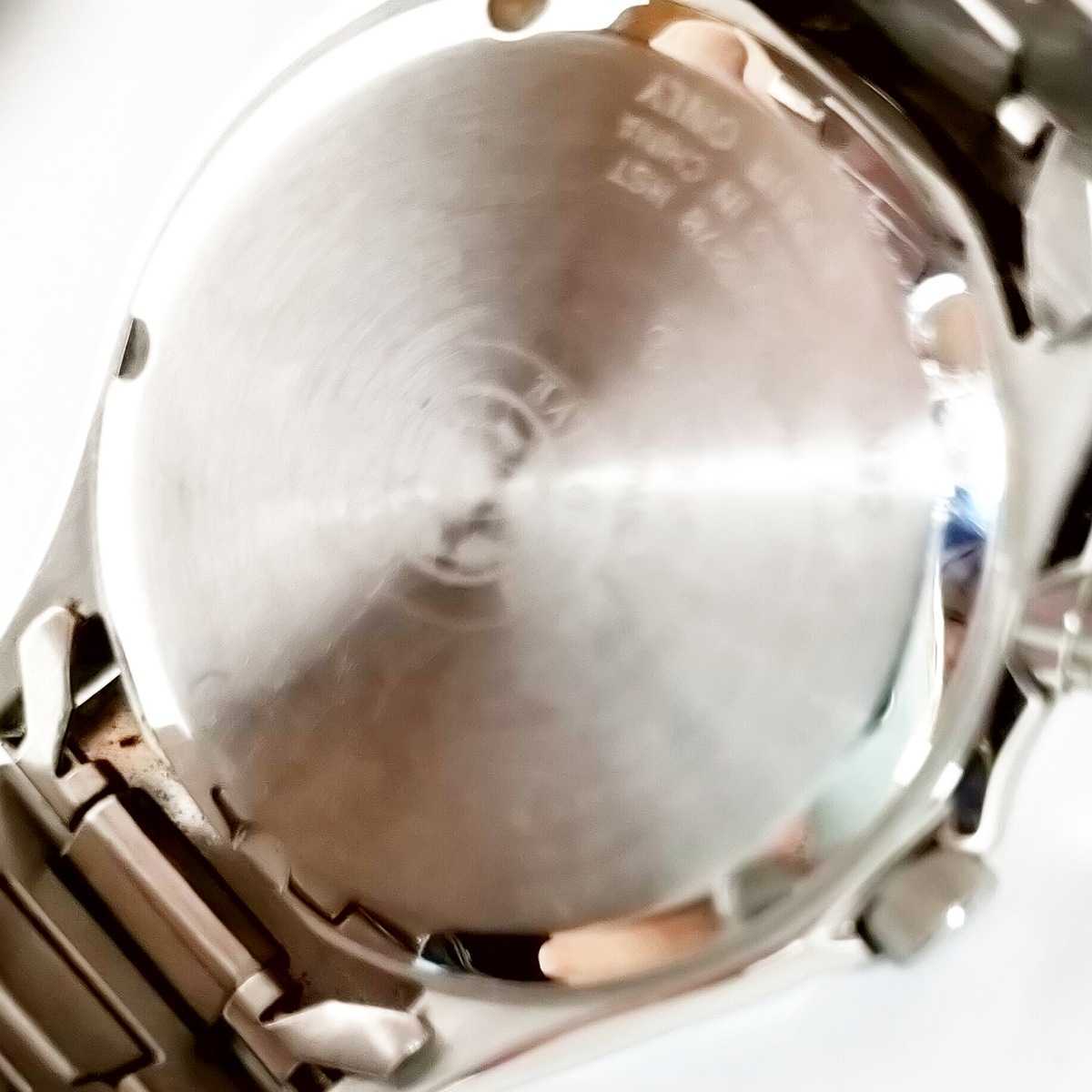 動作品 CITIZEN シチズン 電波ソーラー SOLAR クォーツ メンズ 腕時計 稼働品 ソ035_画像4