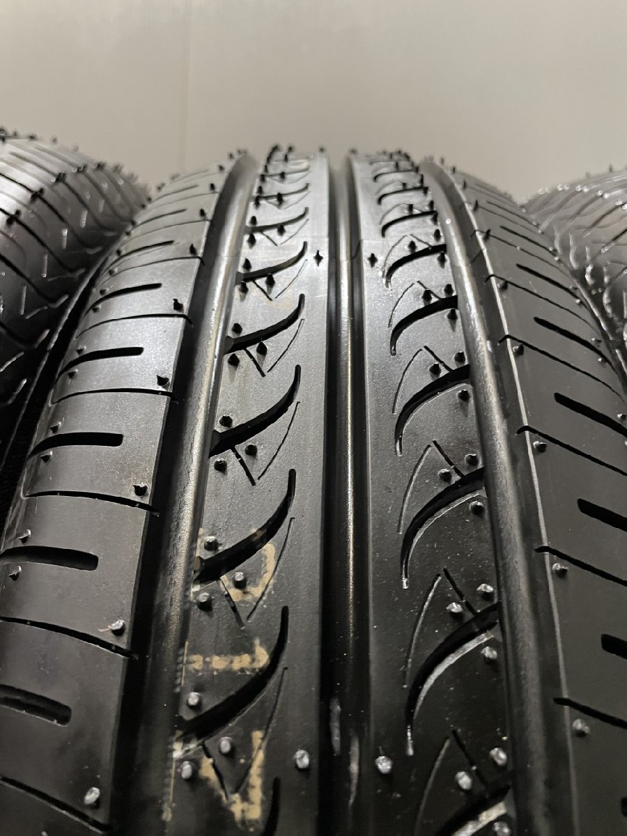 新品 YOKOHAMA BluEarth AE-01F 185/70R14 14インチ 夏タイヤ 4本 2020年製 ノート カローラアクシオ フリード等　(JR433)_画像4