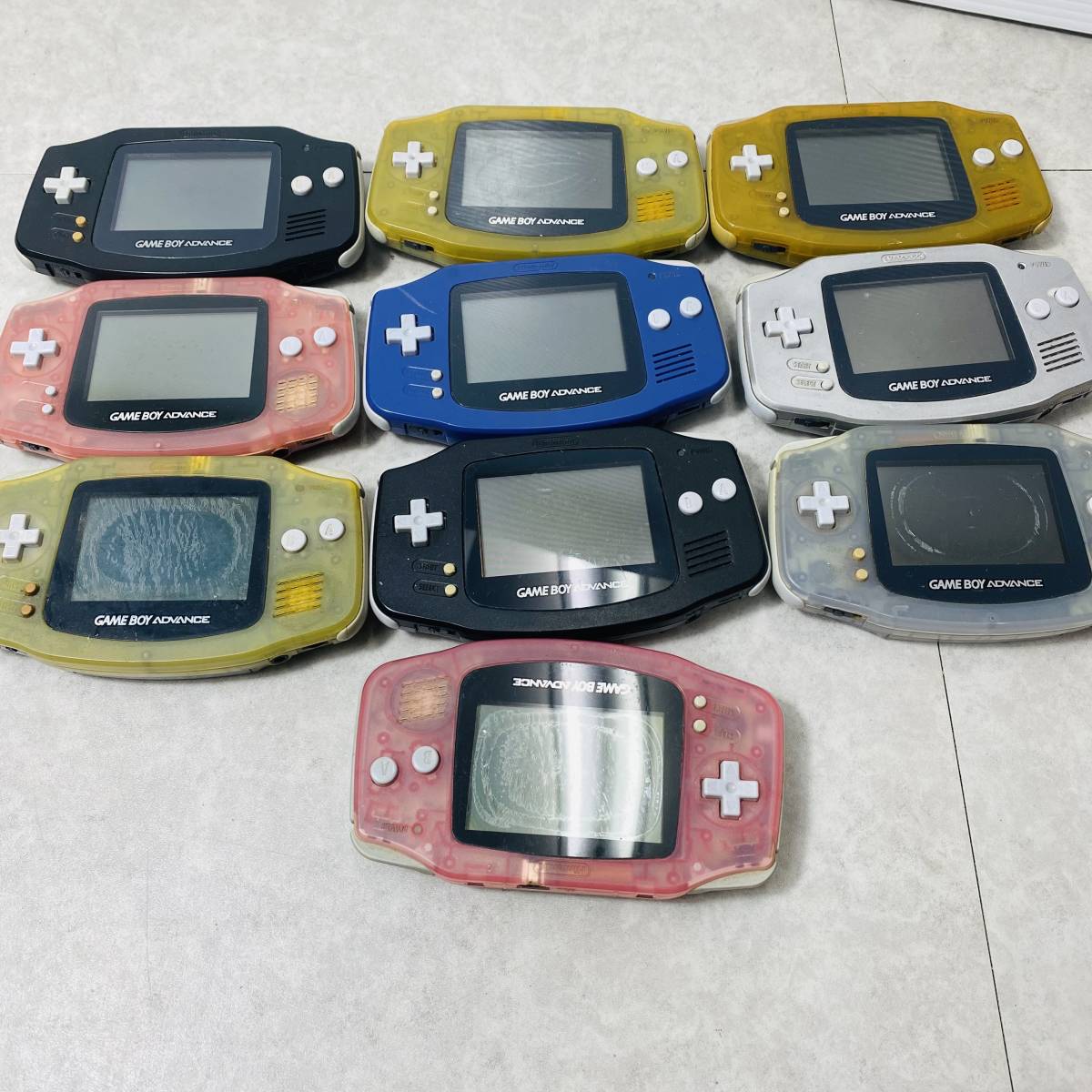 けられます ジャンク 任天堂 ゲームボーイ ゲームボーイ アドバンス 10