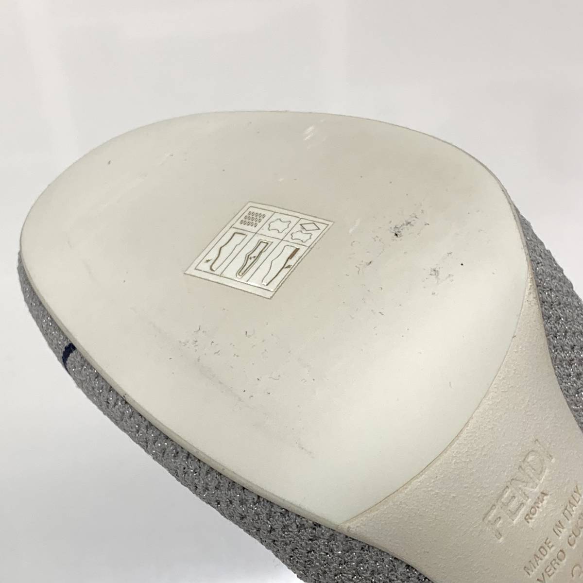 6070 フェンディ ニット ラメ ショートブーツ シルバー | noonanwaste.com