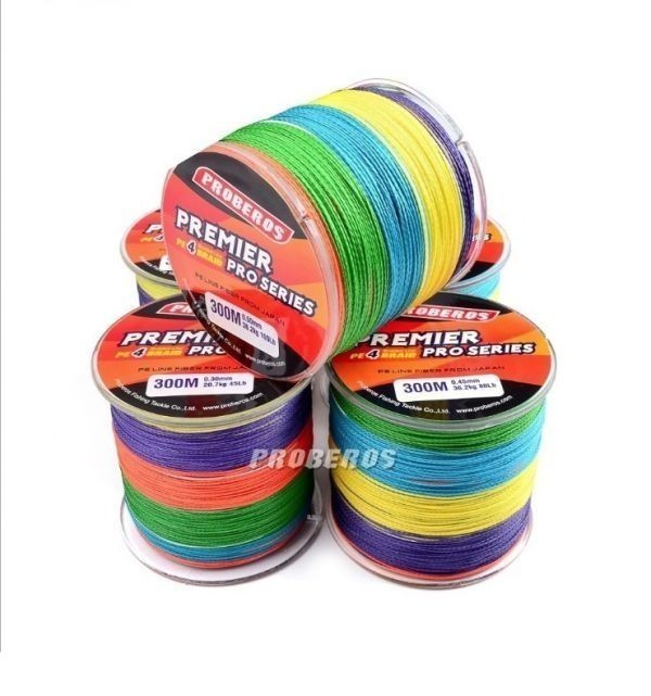 PE line high intensity PRO 1 number 15lb/300m to coil 5 color color fishing line d