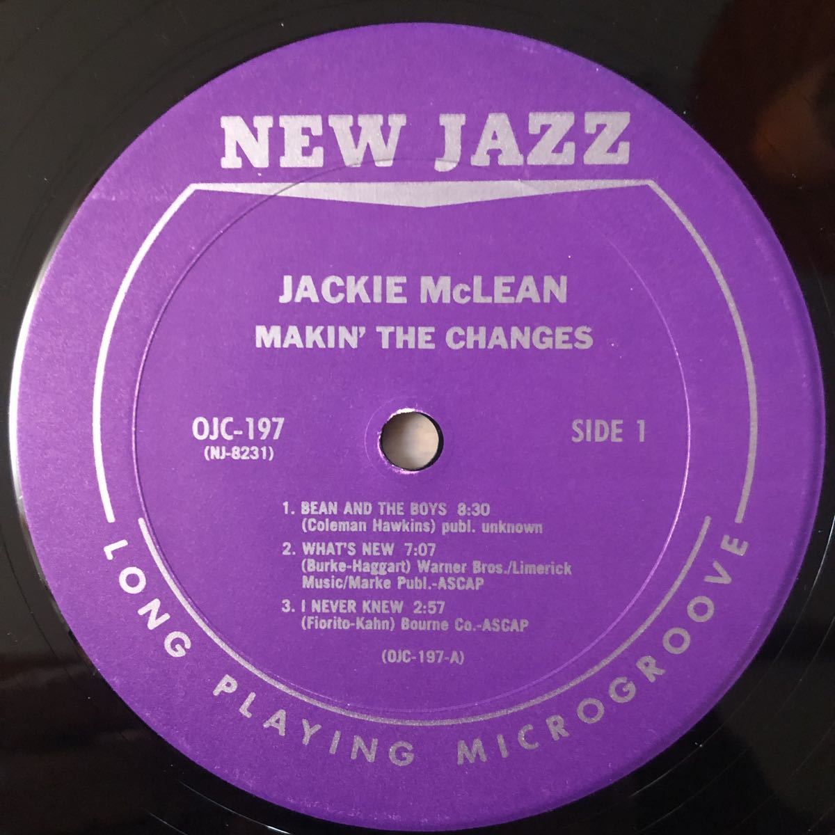 ジャズレコード Jackie McLean Makin' The Changes 通販
