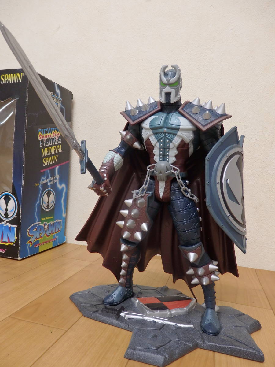 F8-5.2)McFarlane TOYS MEDIEVAL Spawn /meti bar Spawn ULTRA-ACTION FIGURES figure 