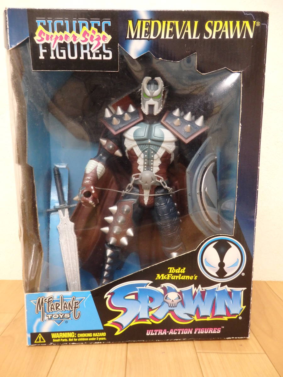 F8-5.2)McFarlane TOYS MEDIEVAL Spawn /meti bar Spawn ULTRA-ACTION FIGURES figure 