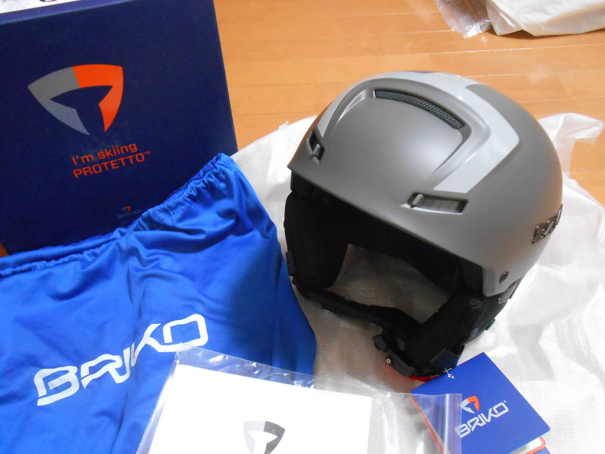 ブリコ　BRIKO　スノーボードヘルメット　FAITO　ファイト　【新品未使用・56cm-58cm・箱袋付き】