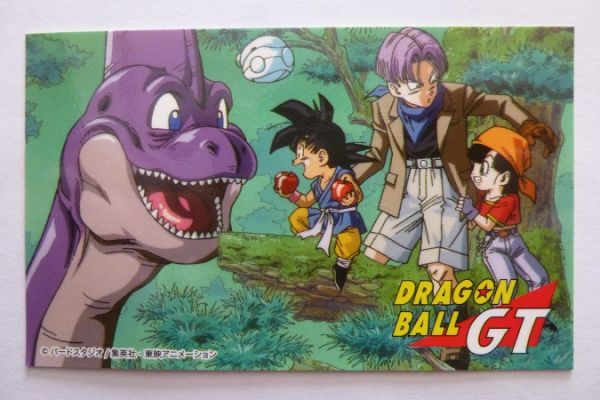 ドラゴンボールGT ステッカー 孫悟空 トランクス パン ギル_画像1