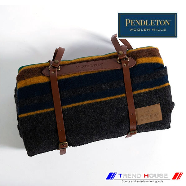 ペンドルトン ブランケット ヤキマ PENDLETON/ZA160-53956 YAKIMA TWIN BLANKET W/CARRIER Oxford Yakima_画像1