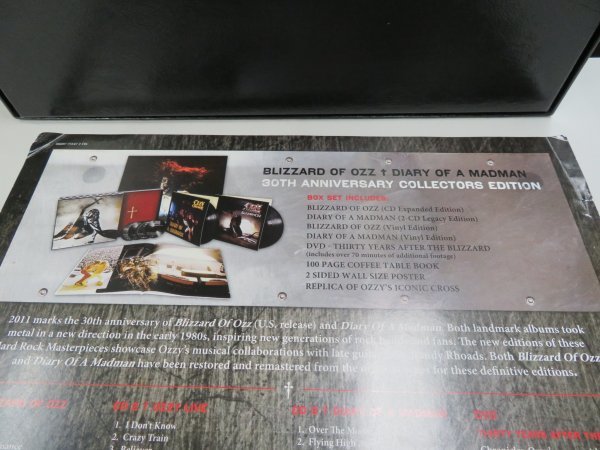 mK2｜【 30th Anniversary Deluxe Box Set（3CD+2LP+1DVD） 】OZZY OSBOURNE（オジーオズボーン）「Blizzard Of Ozz / Diary Of A Madman」_画像3