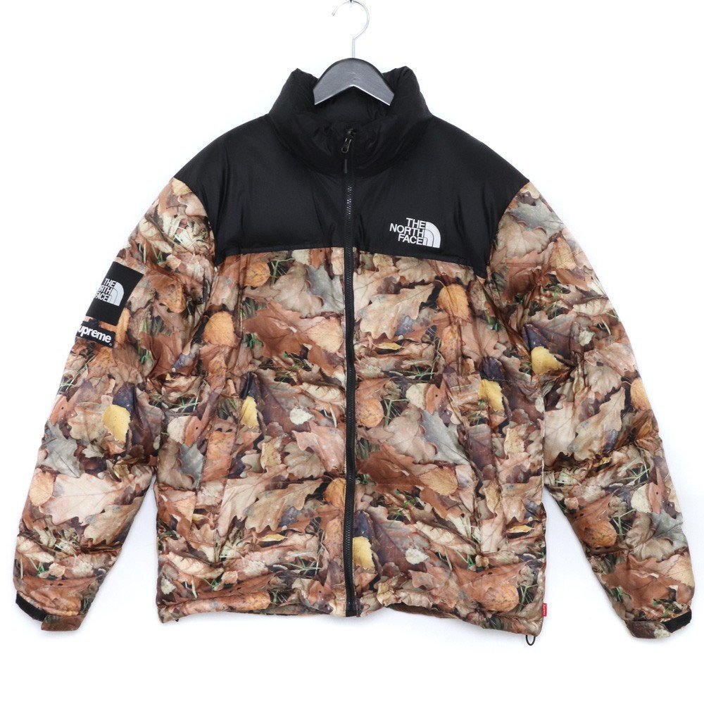 SUPREME × THE NORTH FACE 16AW LEAVES NUPSTE JACKET Lサイズ リーブ ...