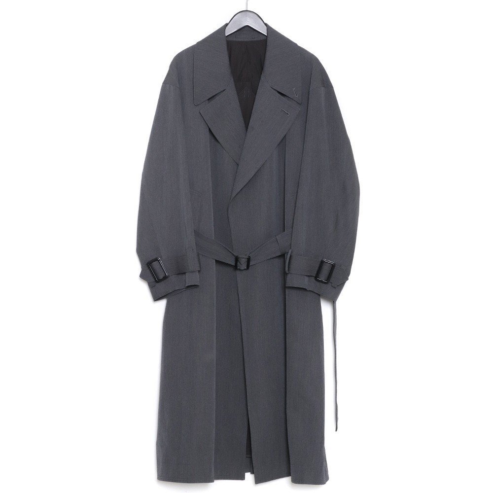 宅配 ヨーク YK21AW0256C チャコール サイズ3 COAT BRESTED DOUBLE