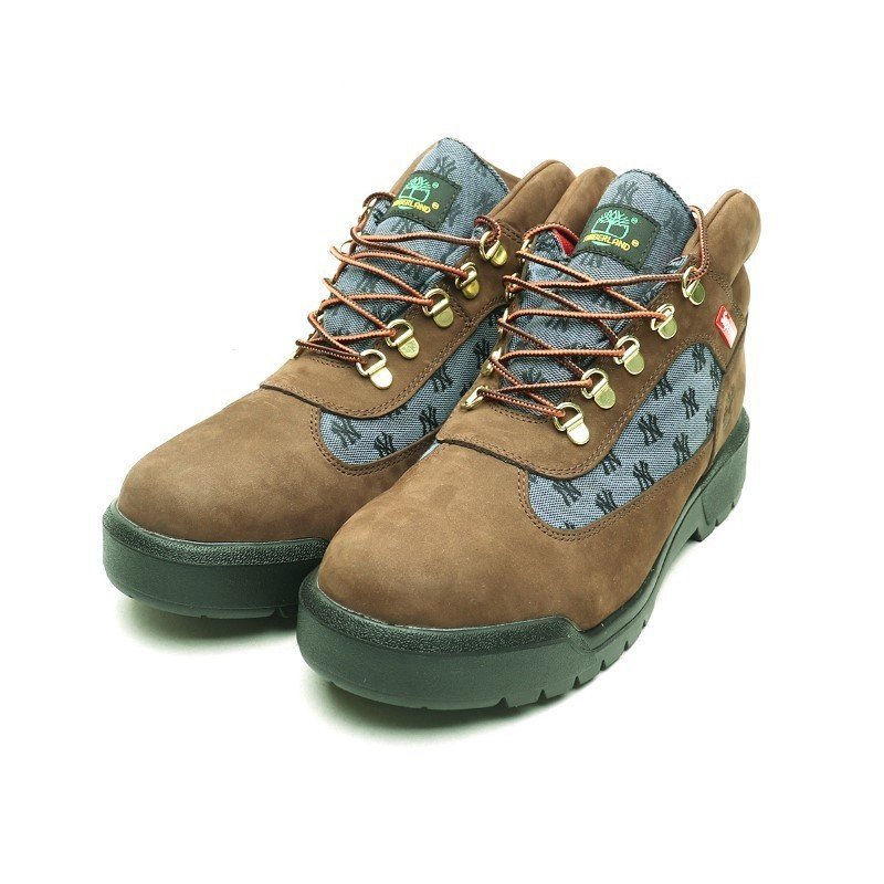 未使用品 ニューヨークヤンキース シュプリーム ティンバーランド SUPREME×TIMBER LAND 21AW FIELD BOOT ブーツ ネイビー 28 /U_画像3