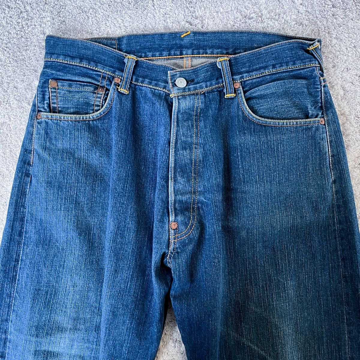 EVISU エビス エヴィス カモメ No 3 2001 デニムジーンズ W35 EVISU エビス エヴィス カモメ No 3 2001 デニムジーンズ W35