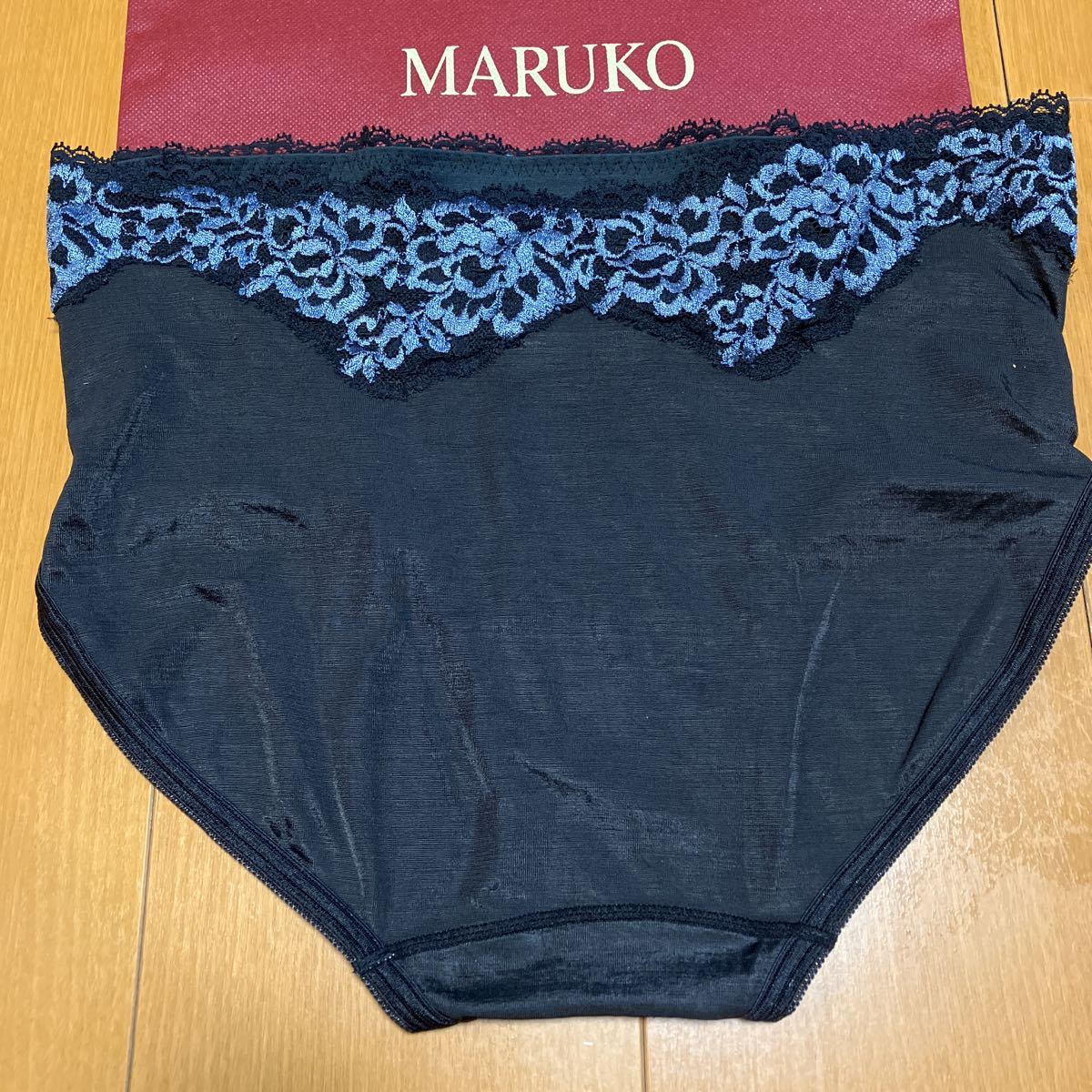 美品 マルコ 補正下着 ノワール リュミエス MARUKO 3L ショーツ 黒