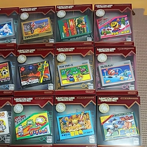 レア 希少 ゲームボーイアドバンス ファミコンミニ ソフト 30本