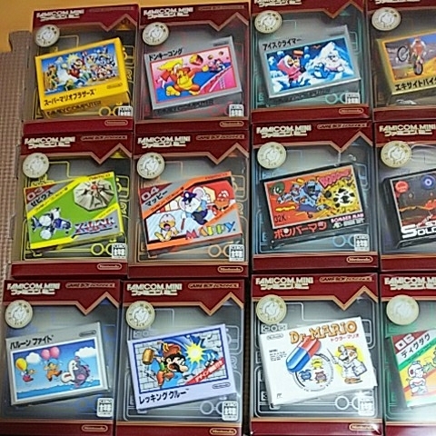 レア 希少 ゲームボーイアドバンス ファミコンミニ ソフト 30本