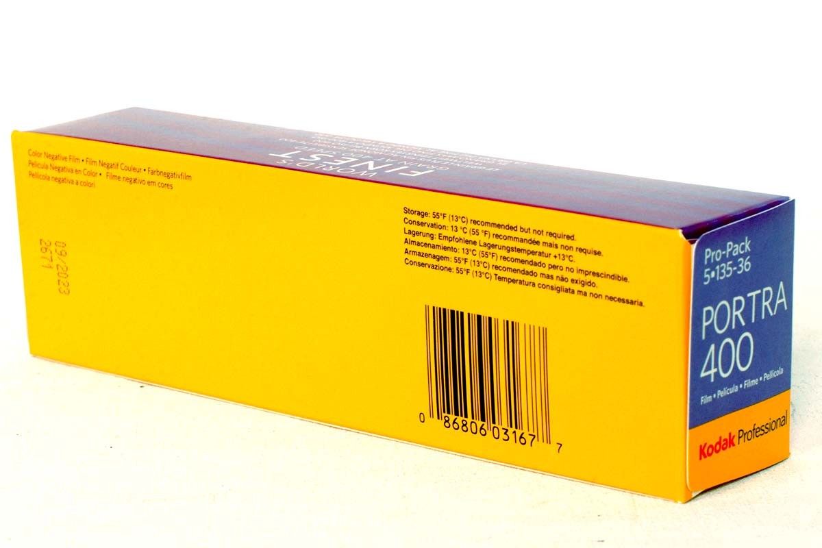 PORTRA ポートラ 400-36枚撮【5本入】ISO感度400 ネガカラーフィルム