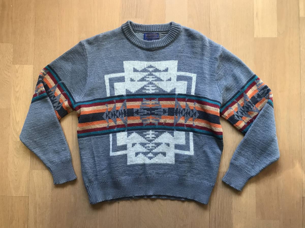 古着 70s USA製 Pendleton 「High Grade」 豪華 ネイティブ チマヨ