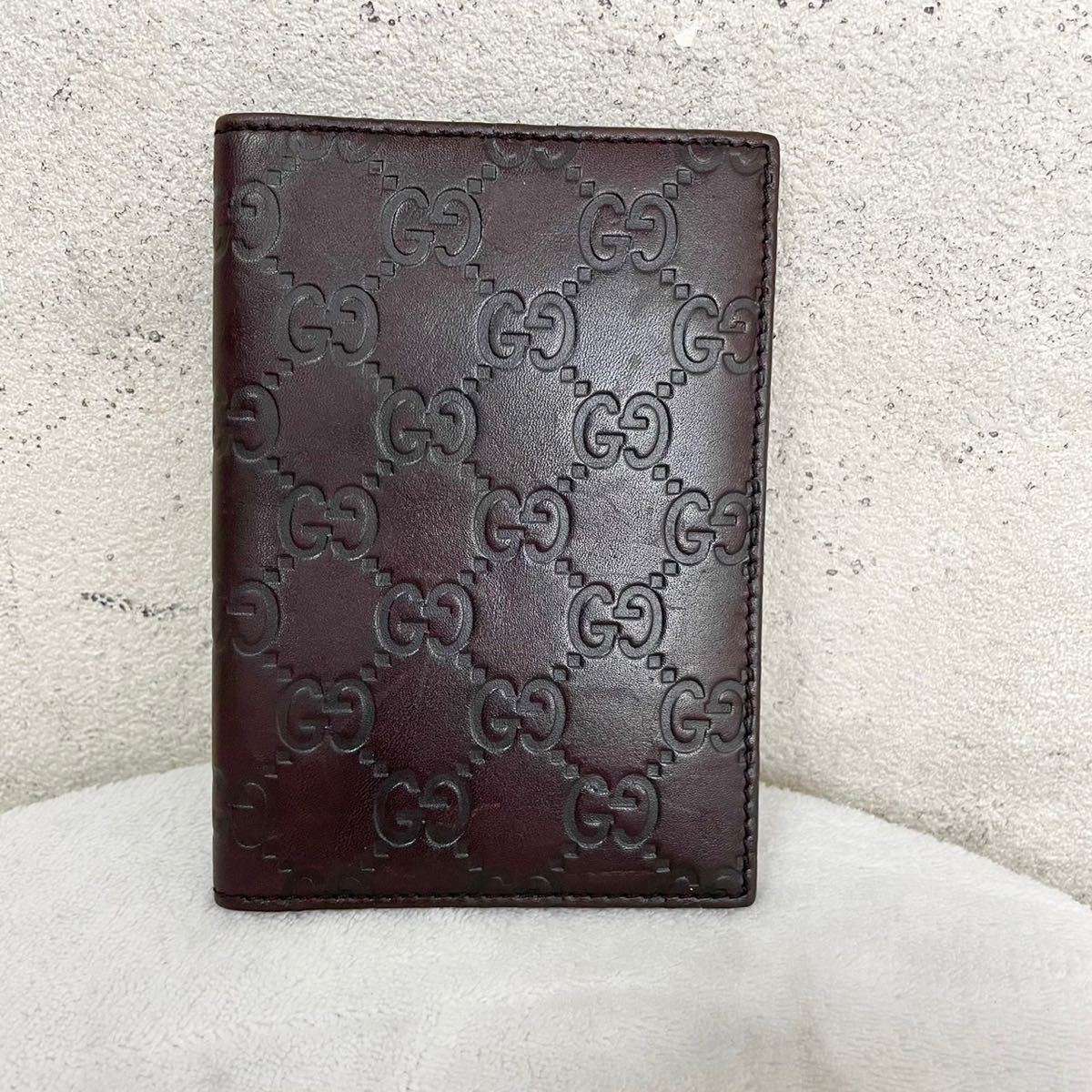 GUCCI】グッチ/グッチシマ/カードケース/茶/120965/美品 【後払い