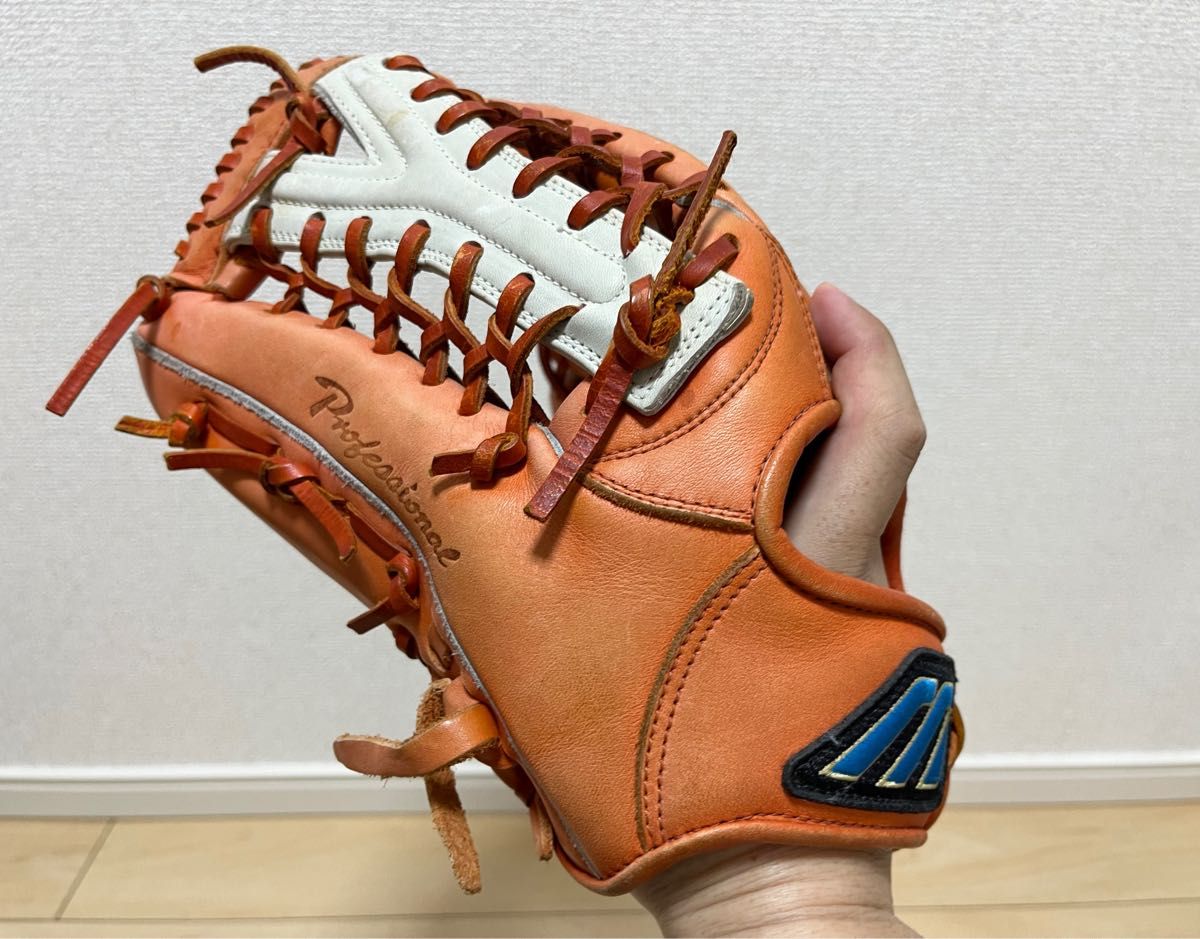 ミズノ ビューリーグ 高橋由伸モデル 型抜群 希少 左 軟式 外 ミズノ ビューリーグ 高橋由伸モデル 型抜群 希少 左 軟式 外