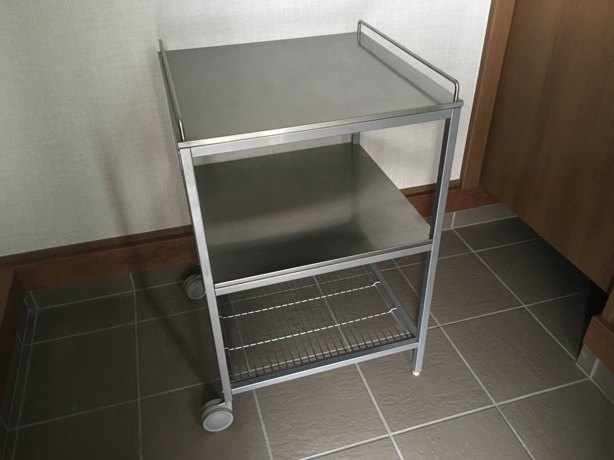 IKEA キッチンワゴン UDDEN 廃盤品 引取可 人気アイテム spektakel.wien