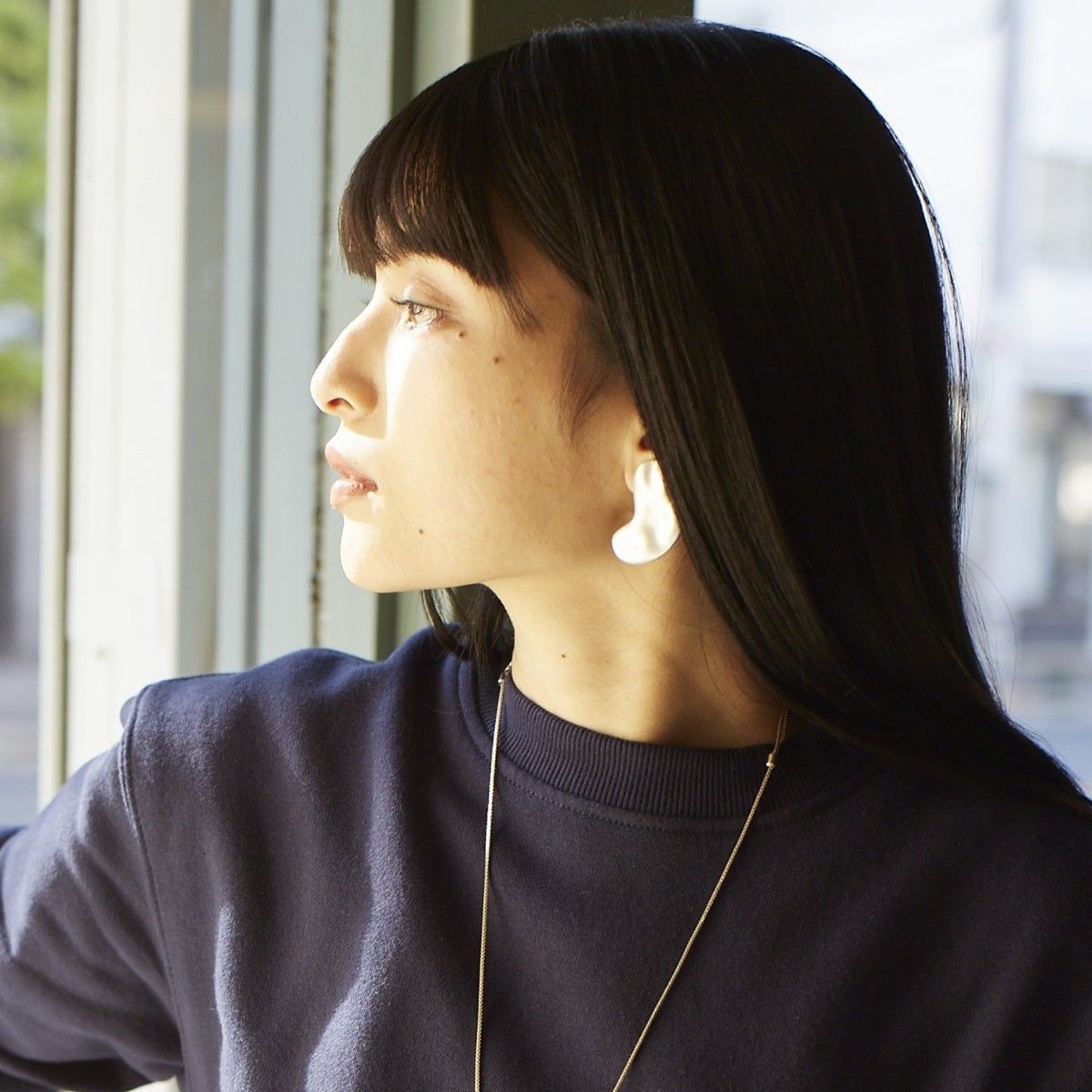 【Nothing And Others/ナッシングアンドアザーズ】Direction asymmetry Earringイヤリング