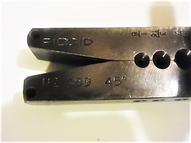 IDGID( rigid ) 9 hole flair tool postage 520 jpy NO 459 45° red seal 