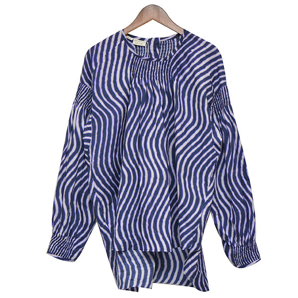 23B13 DRIES VAN NOTEN×Len Lye ドリスヴァンノッテン 2021SS ギャザー