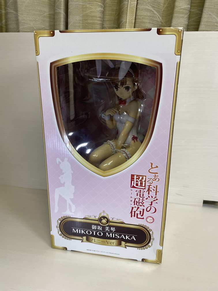 ヤフオク! 中古 御坂美琴 バニーVer 1/4 フィギュア フリーイ... 御坂美琴パニーフィギュア