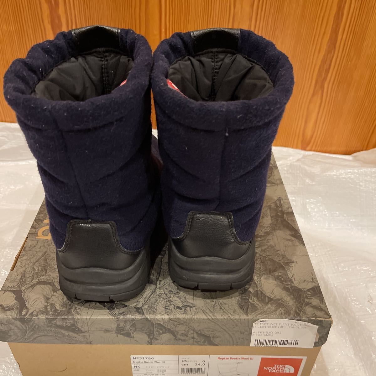 超お買い得!】 THE NORTH FACE ヌプシブーティー WOOL 24.0cm その他