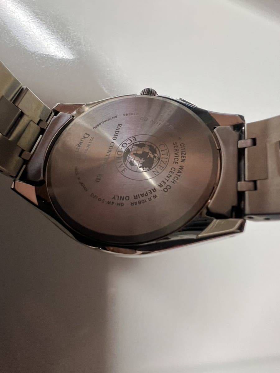 極美品】CITIZEN シチズン アテッサ メンズ チタン ダイレクト 電波