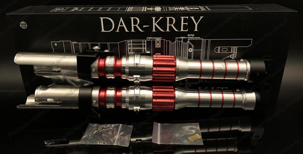 KR X OR DAR-KREY DIY EMPTY HILT FX KIT пустой Hill to комплект новый товар custom свет хранитель 