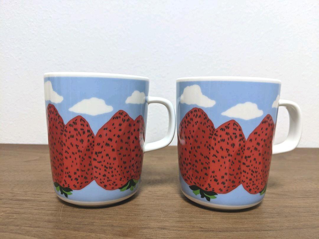 美しい マリメッコ marimekko マグカップ マンシッカヴォレット 2点