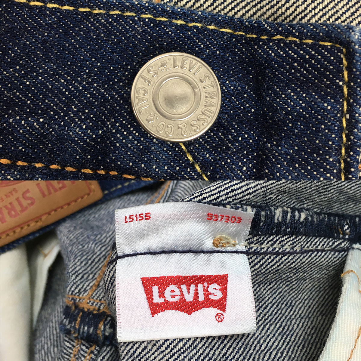 Levi\'s Levi's 501S обтягивающий 34268-0003 Denim брюки джинсы W29 L32 кнопка fly кожа patch Circle R бирка б/у обработка 
