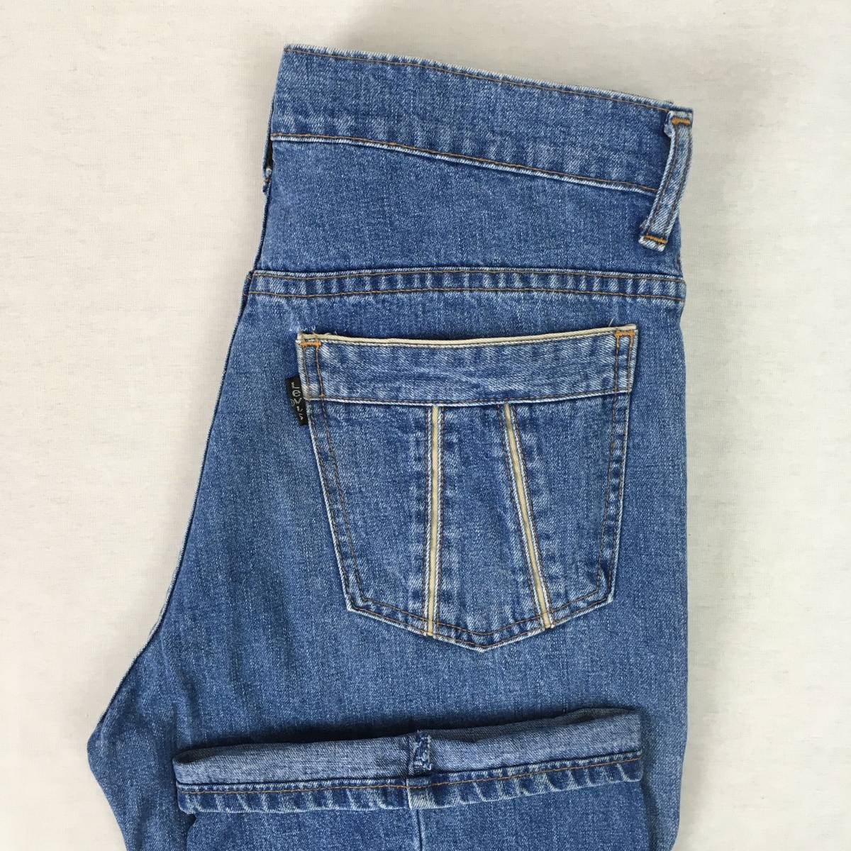 【90s】Levi's リーバイス 553-12 日本製 92年 ブーツカット デニム パンツ ジーンズ W31 ジップフライ 黒タブ