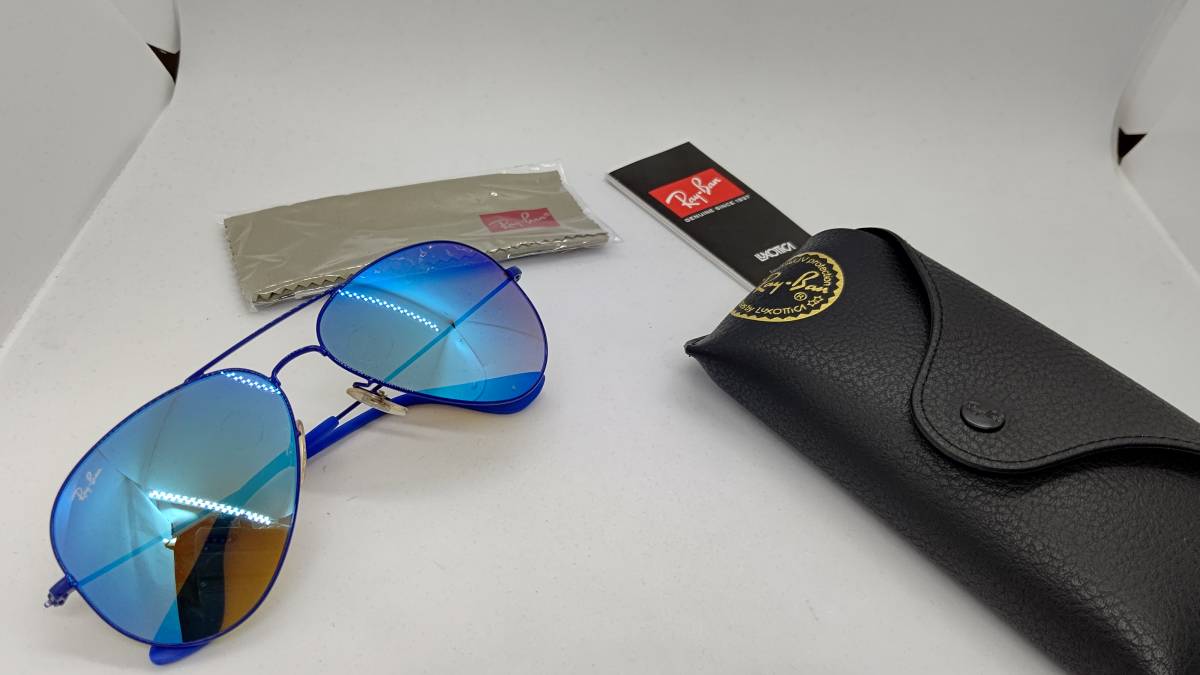レイバン rayban 未使用 サングラス rb3701 シルバー ミラーレンズ