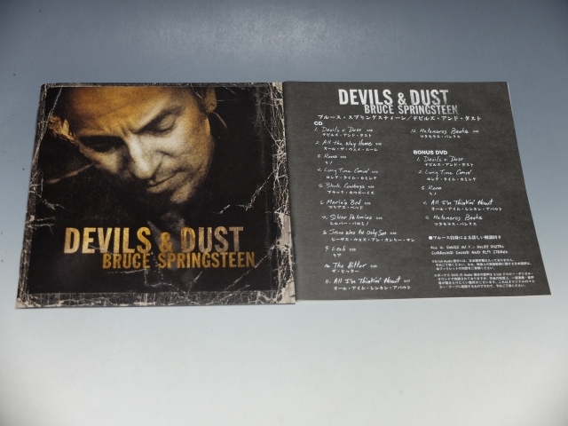 * BRUCE SPRINGSTEEN блюз * springs s чай nDEVILS & DUST De Ville z* and * пыль с лентой CD+DVD SICP-782~3