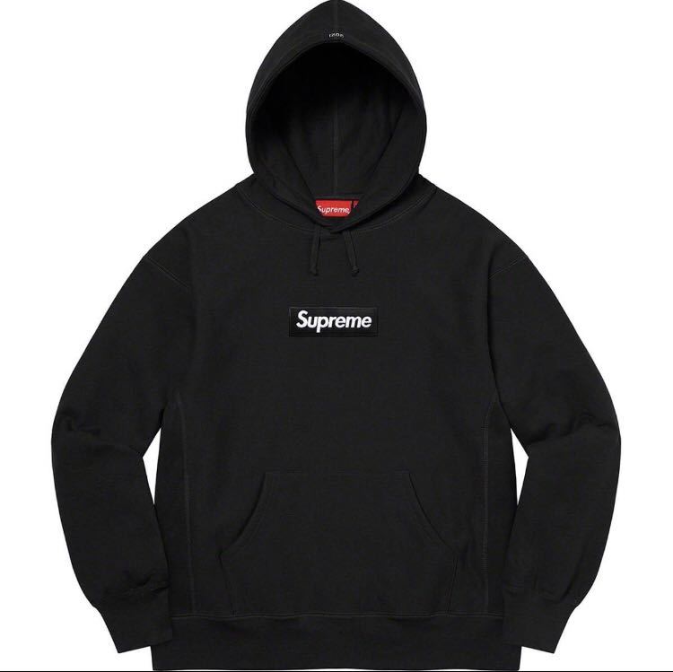 送料無料】Sサイズ 21AW Supreme Box Logo Hooded Sweatshirt Black