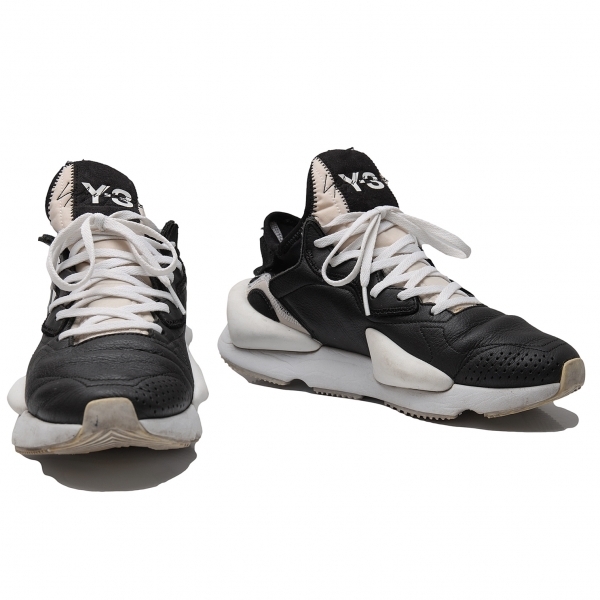 特売 ワイスリーY-3 KAIWA カイワ ローカットスニーカー 黒白26.5