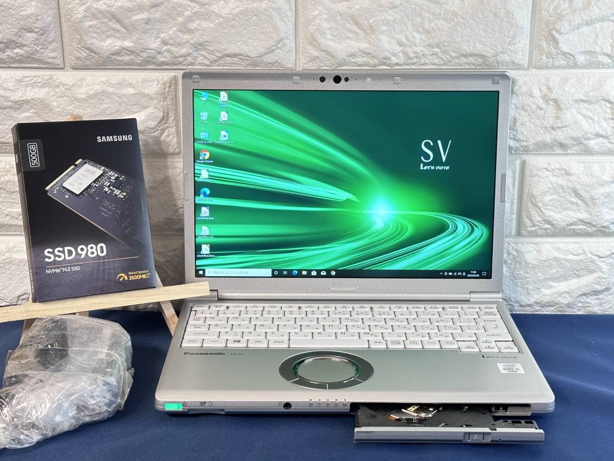 ☆2020年DVDモデル使用浅超美品】 Panasonic Let's note CF-SV9RDAVS