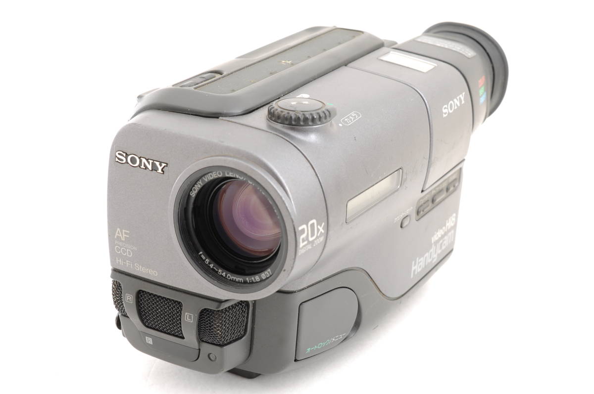 正常動作確認済美品 ソニー Hi8 8ミリビデオカメラ CCD-TR11 - ビデオ
