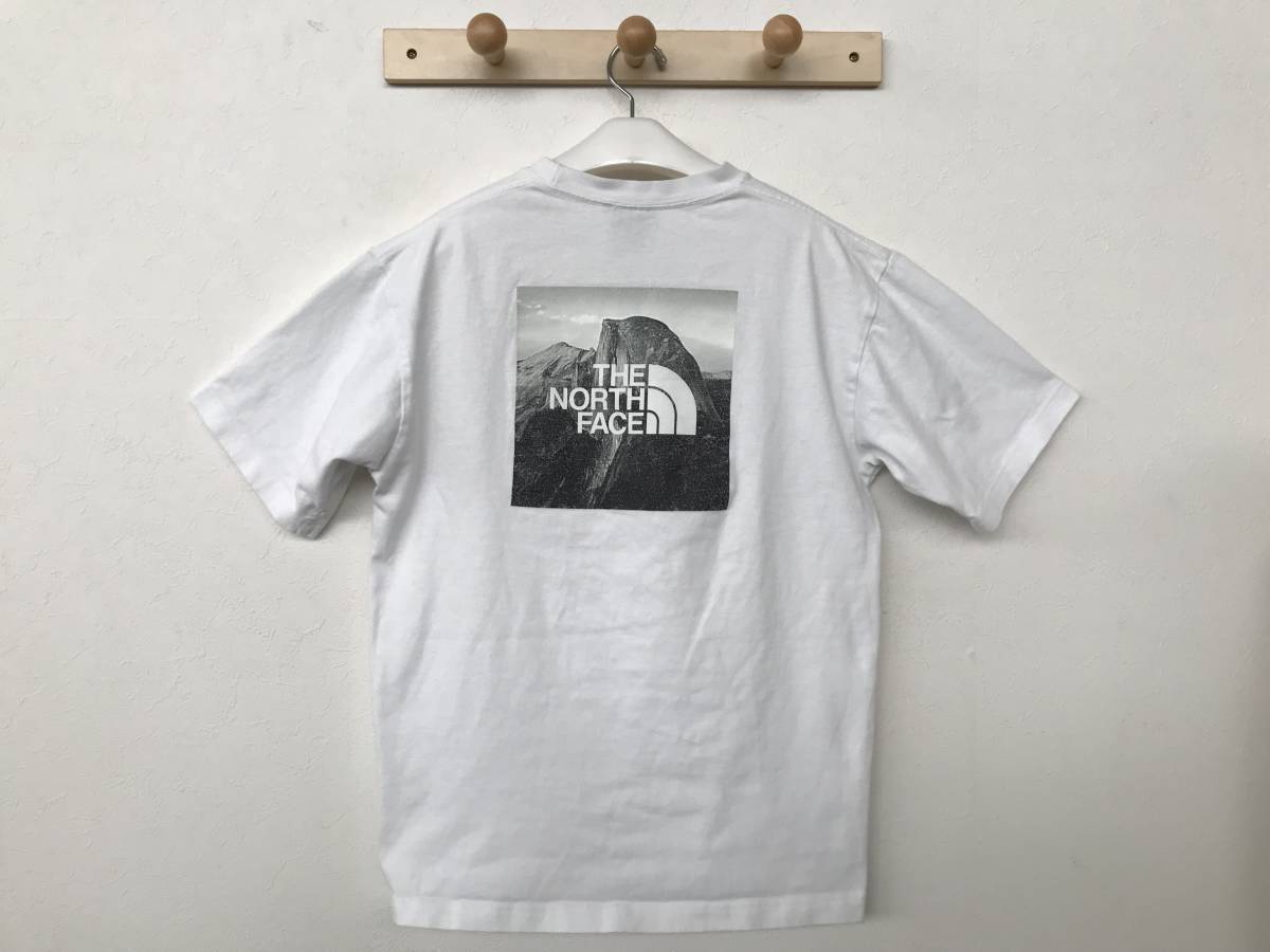 THE NORTH FACE NT32036 S/S Pictured Square Logo Tee ノースフェイス S/Sピクチャードスクエアロゴティー 美品 size M _画像2