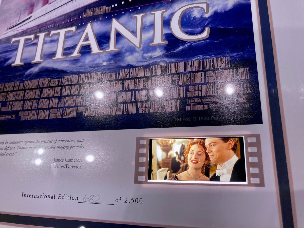 Titanic Poster タイタニック 激レアポスター レオナルドディカプリオ