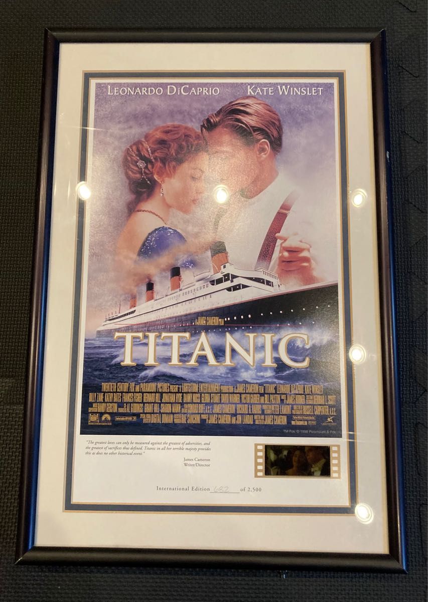 Titanic Poster タイタニック 激レアポスター レオナルドディカプリオ