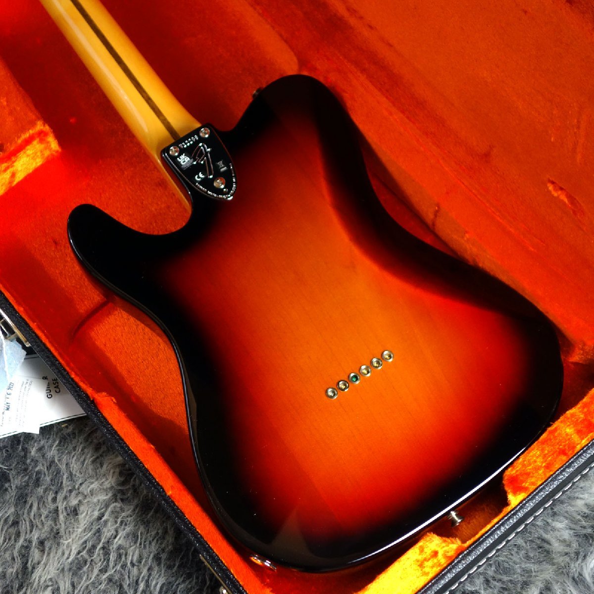 Fender USA American Vintage II 1975 Telecaster Deluxe Maple Fingerboard 3-Color Sunburst_画像7