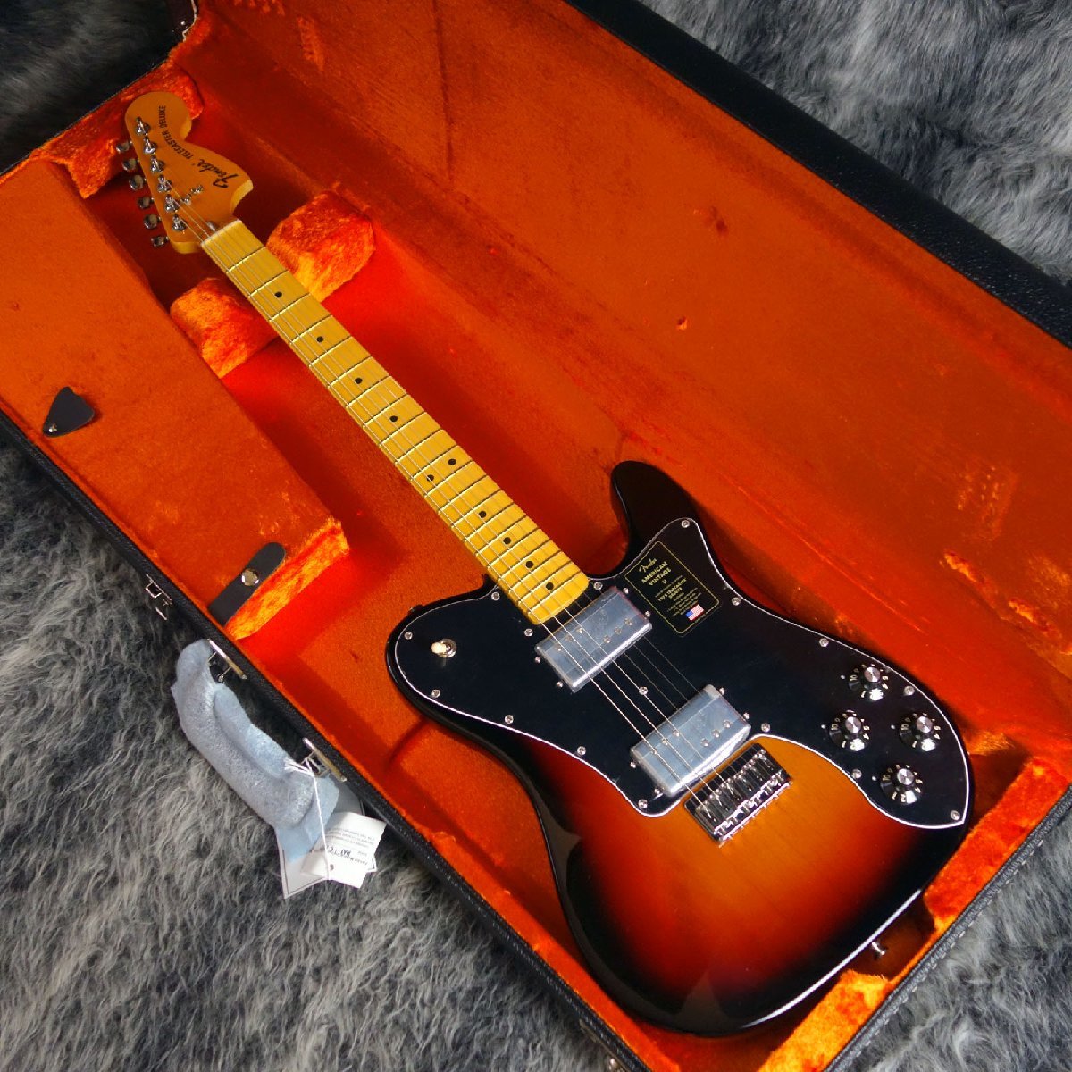 Fender USA American Vintage II 1975 Telecaster Deluxe Maple Fingerboard 3-Color Sunburst_画像2